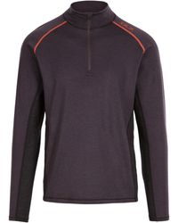 Trespass - Stan Thermal Top (Dark Marl) - Lyst