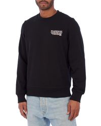 DIESEL - Printed Crewneck Sweatshirt A08684-40Hayt - Lyst