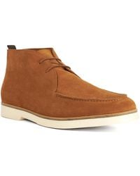 Dune - Citron Suede Casual Boots - Lyst