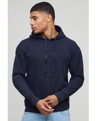 BoohooMAN - Regular Fit Limited Edition Washed Printed Hoodie Cotton - Lyst