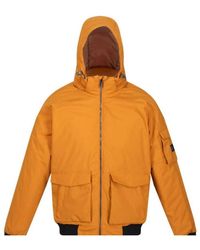 Regatta - Faizan Hooded Waterproof Jacket (Cathay Spice) - Lyst