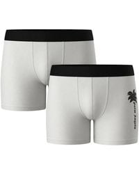 Palm Angels - Two-Pack Logo Boxer Shorts Cotton - Lyst