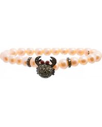 Lancaster - Jla-Br-Crab-3-Pe Ladies Bracelet - Lyst