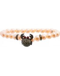 Lancaster - Jla-Br-Crab-3-Pe Ladies Bracelet - Lyst