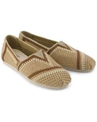 TOMS - Alpargata Classic Cotton Dark Espadrilles - Lyst