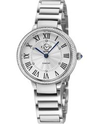 Gv2 - Rome Brillante Diamond 316L Stainless Steel Case, Dial, Watch - Lyst
