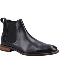 Hush Puppies - Diego Chelsea Leather Boots - Lyst