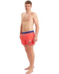 Munich - Coral Boxer Swim Trunks - Lyst