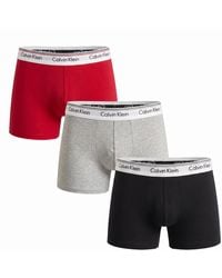 Calvin Klein - 3-Pack Cotton Stretch Boxer Briefs Balance Np2766A - Lyst