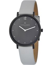 Pierre Cardin - Belleville Simplicity Watch Cbv.1037 Leather - Lyst