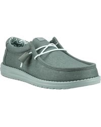HEYDUDE - Wally Canvas 100% Baumwolle Herren Mokassins - Lyst