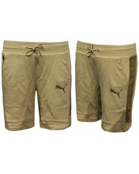 PUMA - Evo Stretch Waist Bottoms Shorts 574524 01 Cotton - Lyst