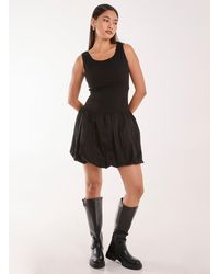 Pink Vanilla - Puffball Mini Dress - Lyst