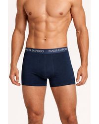 Panos Emporio - Three Pack Base Bamboo Boxer - Lyst