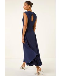 Roman - Fit & Flare Midi Dress - Lyst