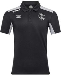 Umbro - Presentation Rangers Fc Polo Shirt (Caviar/Microchip) - Lyst