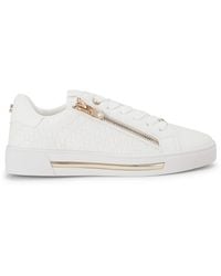 Carvela Kurt Geiger - Daniella Zip Weave Sneakers - Lyst