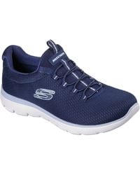 Skechers - Summits Summer Blush Textile Trainers - Lyst