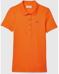Lacoste - Slim-Fit L..D Ribbed Cotton Polo Shirt - Lyst