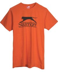Slazenger 1881 - Vintage Style Cat Logo T-Shirt - Lyst