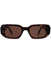 Prada - Rectangle Tortoise Pr17Ws - Lyst