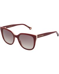 Carolina Herrera - Acetate Cat Eye Sunglasses Her0144S For - Lyst