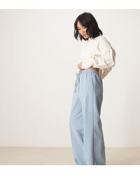 ASOS - Petite Tailored Pull On Trousers - Lyst