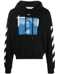 Off-White c/o Virgil Abloh - Off- Monalisa Oversized Fit Hoodie - Lyst