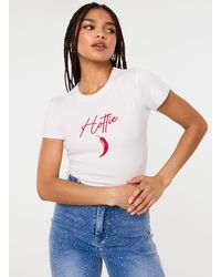 Pink Vanilla - Hottie Chilli T-Shirt - Lyst