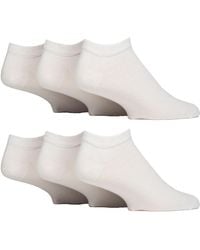 Gentle Grip - 6 Pack Diabetic Trainer Socks - Lyst