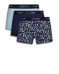 Ted Baker - 3 Pack Cotton Fashion Trunk - Lyst