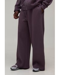 BoohooMAN - Tall Essential Extreme Wide Leg Jogger - Lyst