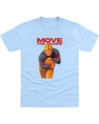 Park Fields - Pierce Archive Move The Chains Sky T-Shirt - Lyst