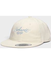 Carhartt - Wip Signature Cap Natural Dusty Ice - Lyst
