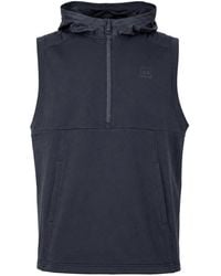 Under Armour - Microthread Terry Hooded Vest - Lyst