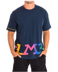 La Martina - Short Sleeve T-shirt Tmr303-js303 Man Cotton - Lyst