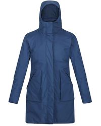 Regatta - Ladies Yewbank Ii Waterproof Parka (Dark Denim) - Lyst