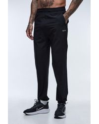 BoohooMAN - Tall Active Perforated Regular Fit Cuffed Jogger - Lyst