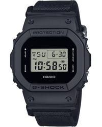 G-Shock - G-Shock Watch Dw-5600Bce-1Er Fabric - Lyst