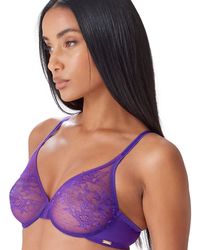 Gossard - Glossies Lace Sheer Moulded Bra - Lyst