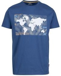 Trespass - Chera Geographic Print Crew Neck Short Sleeve T-Shirt - Lyst