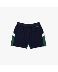Lacoste - Recycled Polyamide Colourblock Swimming Trunks - Lyst