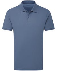 Asquith & Fox - Premium Mercerised Cotton Polo Shirt Steel) - Lyst