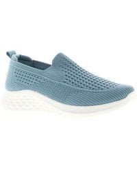 FOCUS BY SHANI - Lightweight Trainers Esme Slip On Textile - Lyst