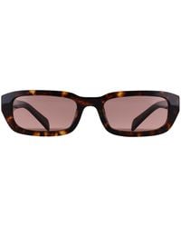 Prada - Rectangle Root Tortoise Light Prb06S - Lyst