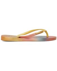 Havaianas - Slim Gradient Sunset Ballet Flip Flops - Lyst
