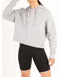 Luke 1977 - Cobra Cropped Workout Hoodie - Lyst