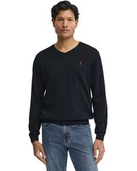 POLO CLUB - V-Neck Sweater Pullover11 - Lyst
