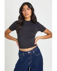 Boohoo - Second Skin Crew Neck Everyday Tee - Lyst