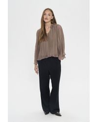 Saint Tropez - Blouse Met Lange Mouwen Nurisz Blouse Met Lange Mouwen A-shape - Lyst